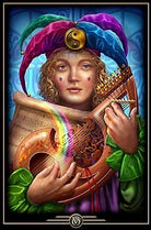 Oracle of Visions Oracle card illuminating the deck's rich colour palette — Eternal Spirit