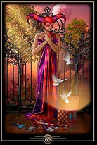 Oracle of Visions Oracle card exhibiting the deck's transformative card art — Eternal Spirit