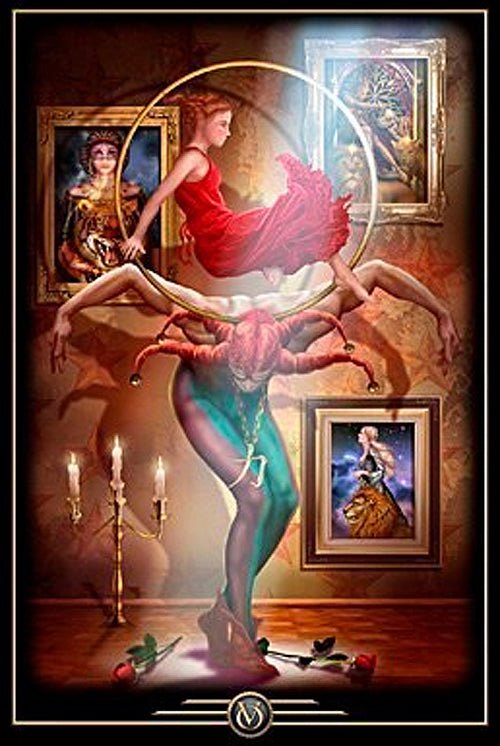 Oracle of Visions Oracle card unveiling the deck's spiritual symbolism — Eternal Spirit