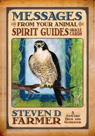 Messages from Your Animal Spirit Guides box with falcon and sacred eye art — Eternal Spirit