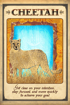 Messages From Your Animal Spirit Guides Oracle card revealing the deck's mystical artwork — Eternal Spirit