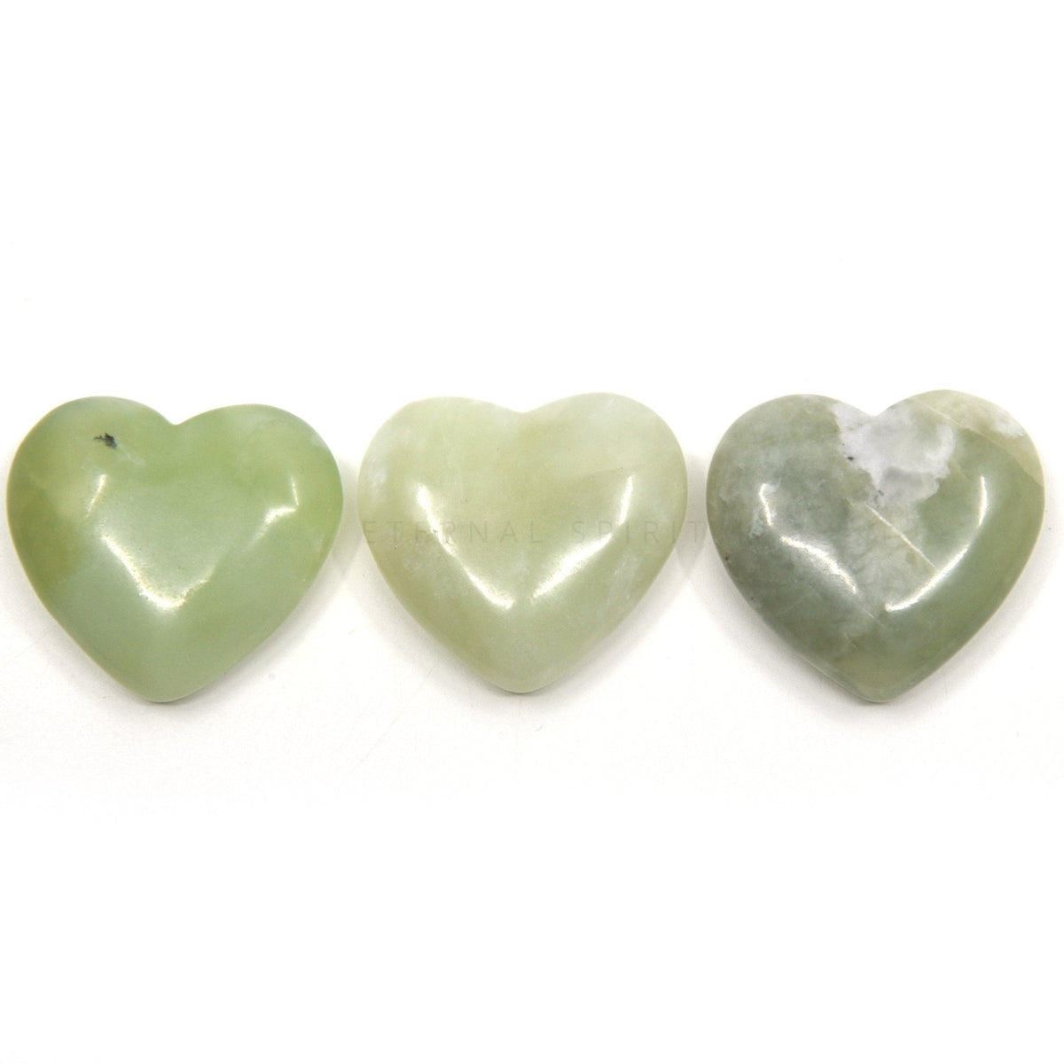 iridescent Labradorite 30mm hand-polished heart — Eternal Spirit