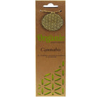 incense cones - organic goodness "cannabis", artisan packaging on white background — Eternal Spirit