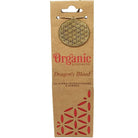 incense cones - organic goodness "dragon's blood", artisan packaging on white background — Eternal Spirit