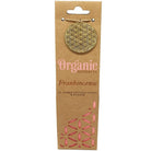 incense cones - organic goodness "frankincense", artisan packaging on white background — Eternal Spirit