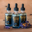 "Moringa & Blue Lotus" Oil, lifestyle display — Eternal Spirit