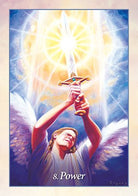 Oracle of the Angels Cards card showing the deck's detailed artistic vision — Eternal Spirit