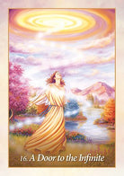 Oracle of the Angels Cards card featuring the deck's enchanting card art — Eternal Spirit
