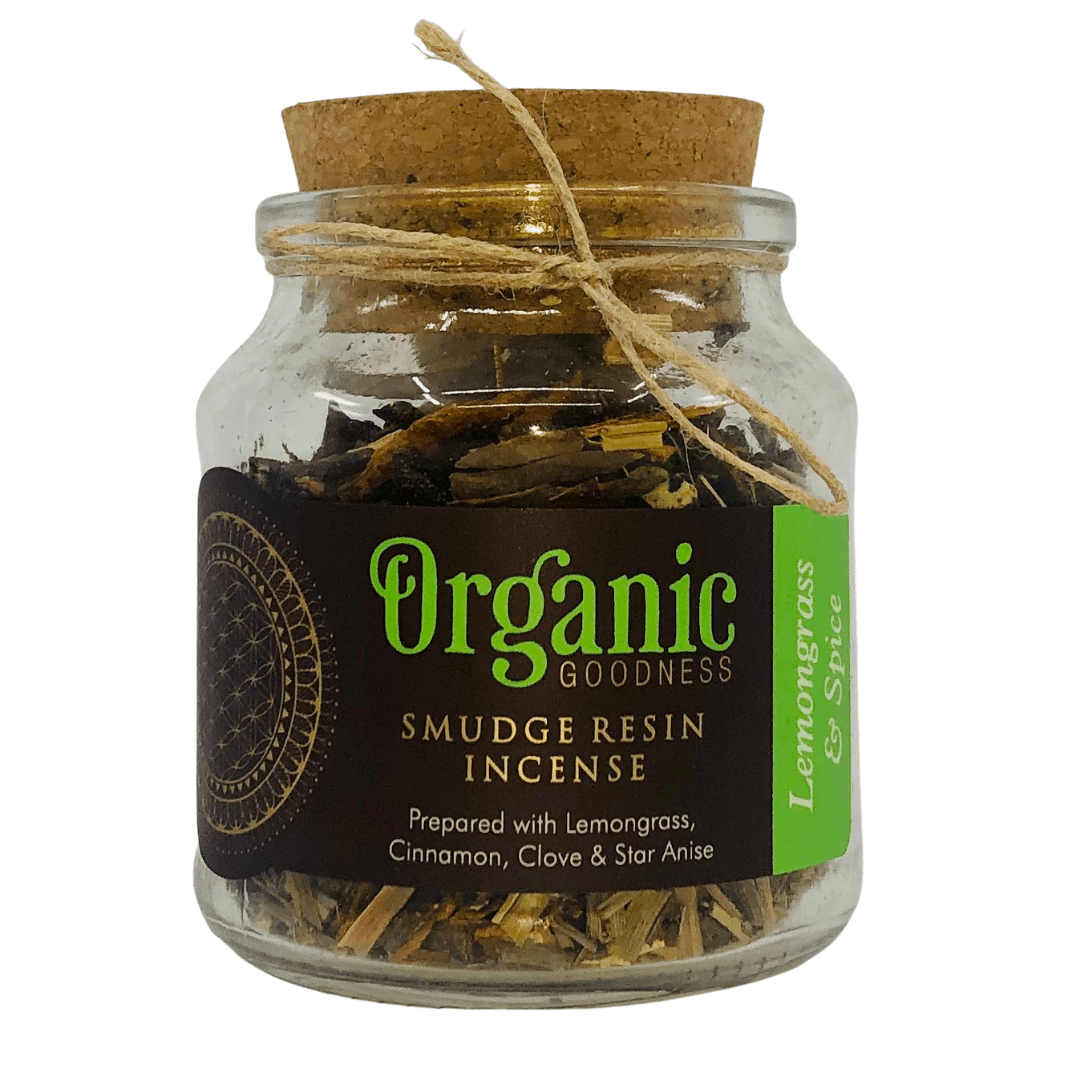 Organic Goodness "Lemongrass & Spice" sacred resin for ritual and ceremony — Eternal Spirit