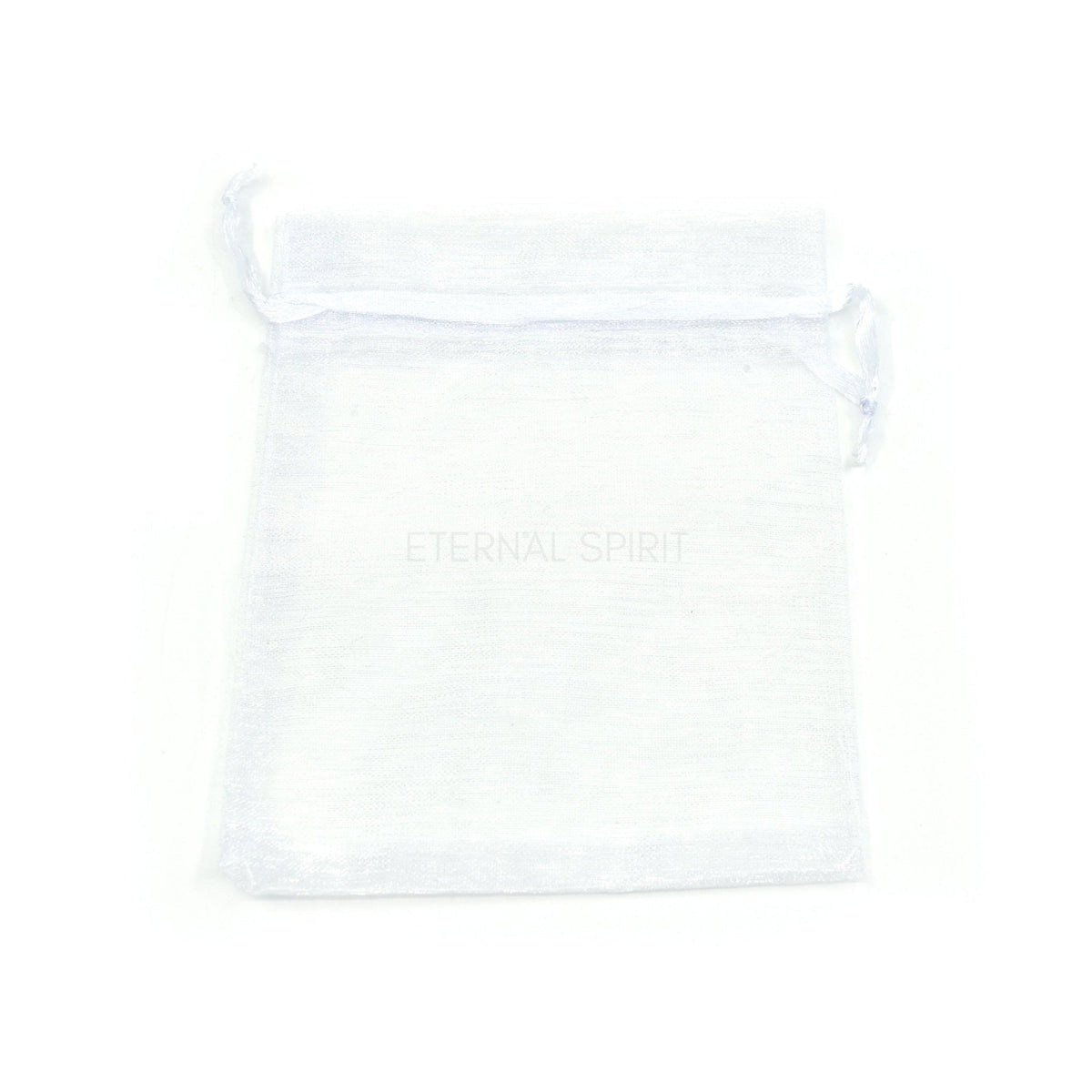 Yellow organza crystal pouch for sacred treasures — Eternal Spirit