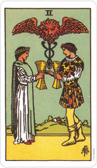 The Original Rider Waite Tarot Set (UK Edition) card reflecting the deck's transcendent artwork — Eternal Spirit