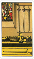 Original Rider Waite Tarot Deck card showing the deck's detailed artistic vision — Eternal Spirit