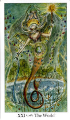 Paulina Tarot card illuminating the deck's rich colour palette — Eternal Spirit