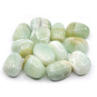 collection of polished Calcite (Pistachio) tumble stones — Eternal Spirit