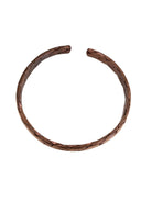 Copper patterned bracelet (large), detail of metalwork — Eternal Spirit