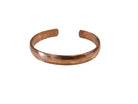 Copper plain bracelet (standard), warm patina finish — Eternal Spirit