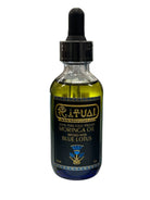"Moringa & Blue Lotus" Oil, front label — Eternal Spirit