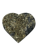 natural crystal "shungite #3078 with Pyrite" Heart — Eternal Spirit