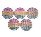 Soapstone incense holder, overhead of full mandala — Eternal Spirit