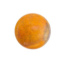 Round Flower of Life holder, profile of carved stone — Eternal Spirit