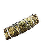 smudge sticks - mugwort "black sage", aromatic herbal bundle on white background — Eternal Spirit