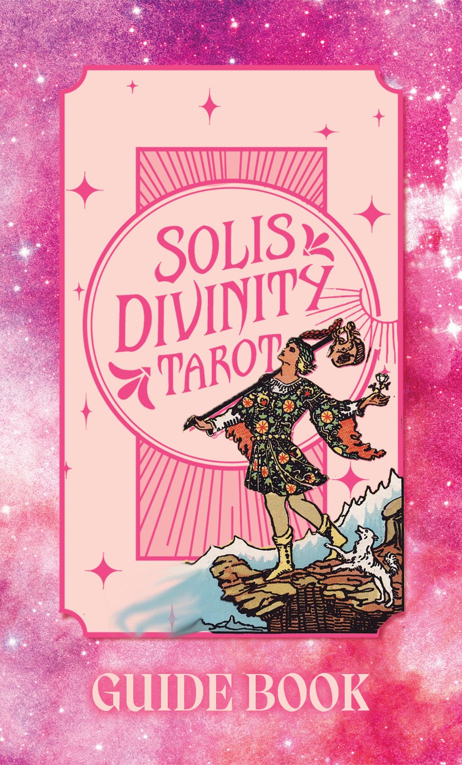 Solis Divinity Tarot (Pink Edition) card revealing the deck's mystical artwork — Eternal Spirit