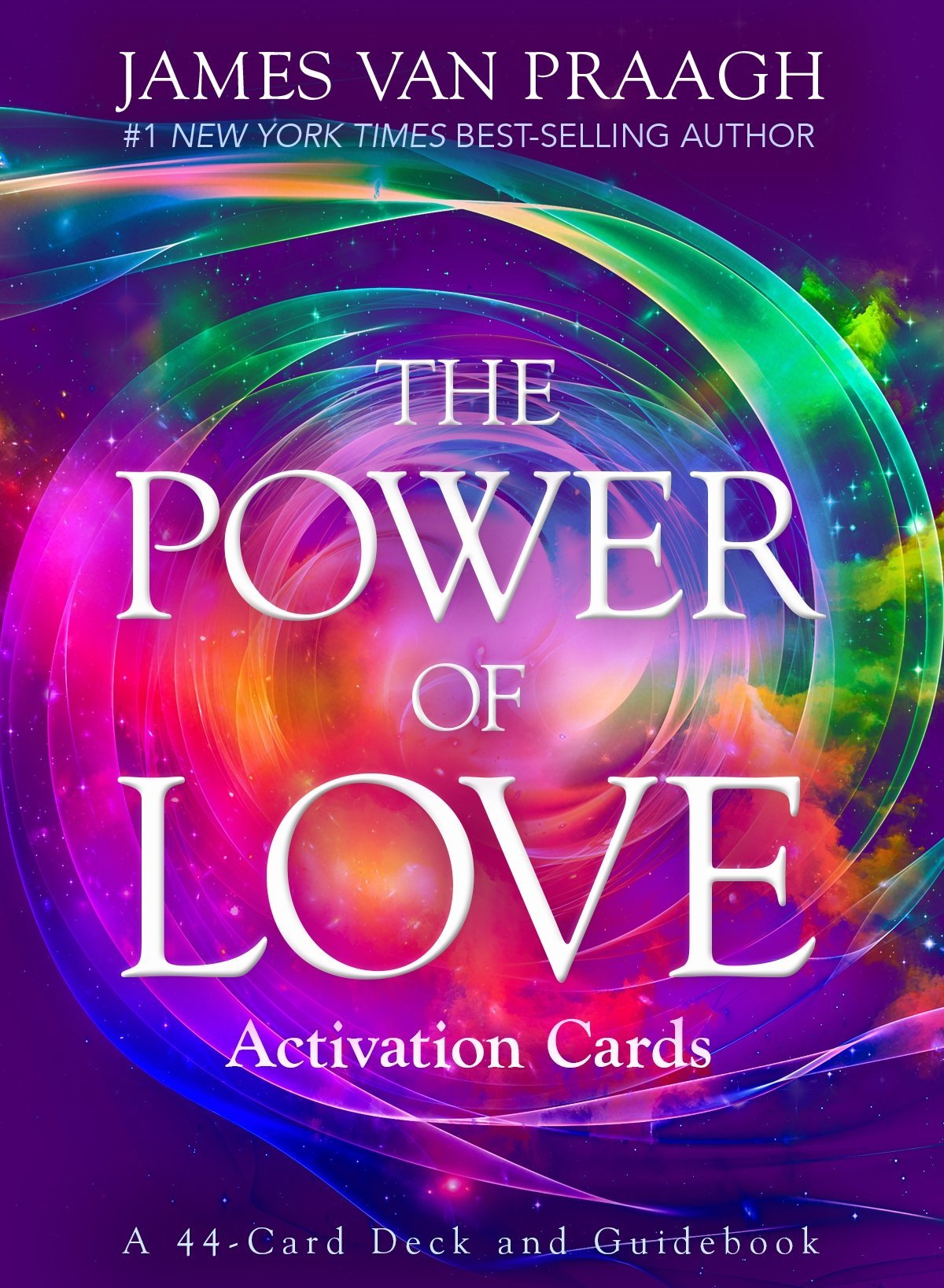 The Power of Love Activation Cards box with rainbow heart by James Van Praagh — Eternal Spirit