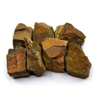 golden-banded Tiger Eye natural chunk, $02.00 selection — Eternal Spirit