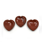 crystalline Clear Quartz heart-shaped worry stone — Eternal Spirit