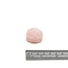 Soft Pink Quartz (Rose) crystal sphere stand, hand-carved — Eternal Spirit