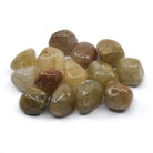 collection of polished Quartz (Rutilated) tumble stones — Eternal Spirit