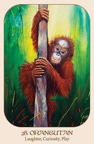 Animal Voices Cards card presenting the deck's visionary illustrations — Eternal Spirit