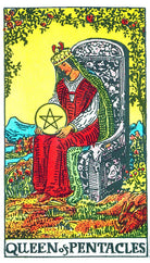 Rider Waite Tarot (Pocket Size) card revealing the deck's deeply layered symbolism — Eternal Spirit