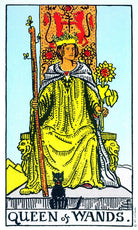 Rider Waite Tarot (Pocket Size) card portraying the deck's otherworldly aesthetic — Eternal Spirit