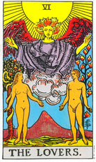 Rider Waite Tarot (Pocket Size) card demonstrating the deck's inspired artistry — Eternal Spirit