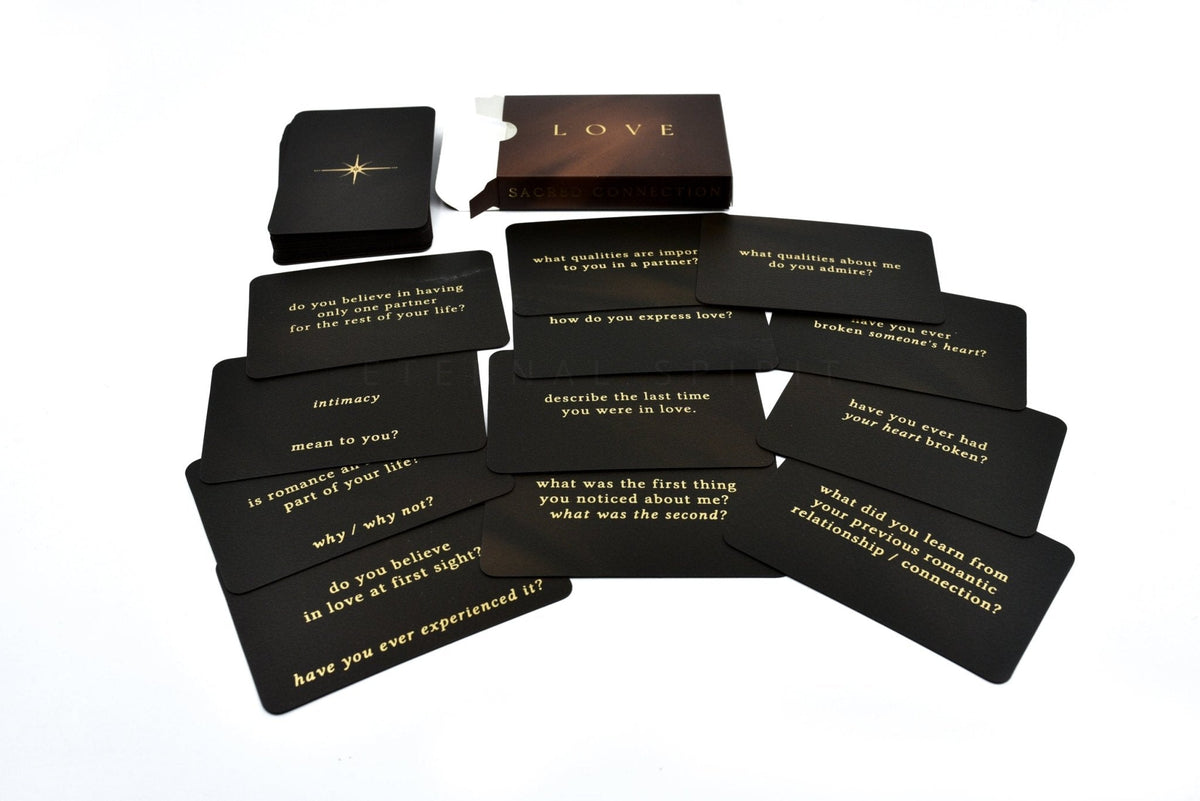 Sacred Connection Cards card displaying the deck's hand-painted illustrations — Eternal Spirit