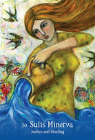Sacred Mothers & Goddesses Oracle card reflecting the deck's transcendent artwork — Eternal Spirit