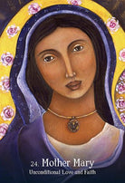 Sacred Mothers & Goddesses Oracle card featuring the deck's enchanting card art — Eternal Spirit