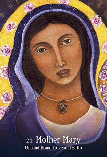 Sacred Mothers & Goddesses Oracle card featuring the deck's enchanting card art — Eternal Spirit