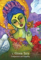 Sacred Mothers & Goddesses Oracle card exploring the deck's contemplative imagery — Eternal Spirit