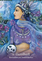 Sacred Mothers & Goddesses Oracle card sharing the deck's luminous illustration style — Eternal Spirit