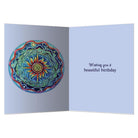 inside of Tree Free Celebrating the Day card with its printed message — Eternal Spirit