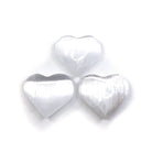 luminous white Selenite heart 6cm — Eternal Spirit