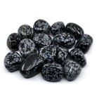 collection of polished Obsidian (Snowflake) tumble stones — Eternal Spirit