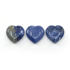 Natural crystal 30mm heart, variant 22 — Eternal Spirit