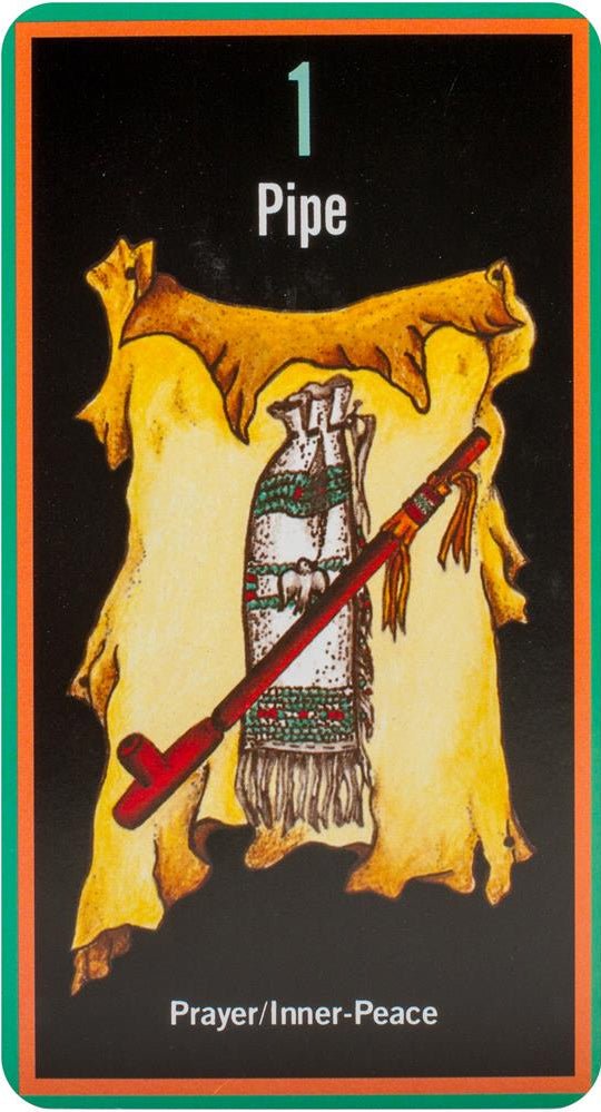 Sacred Path Cards card revealing the deck's mystical artwork — Eternal Spirit