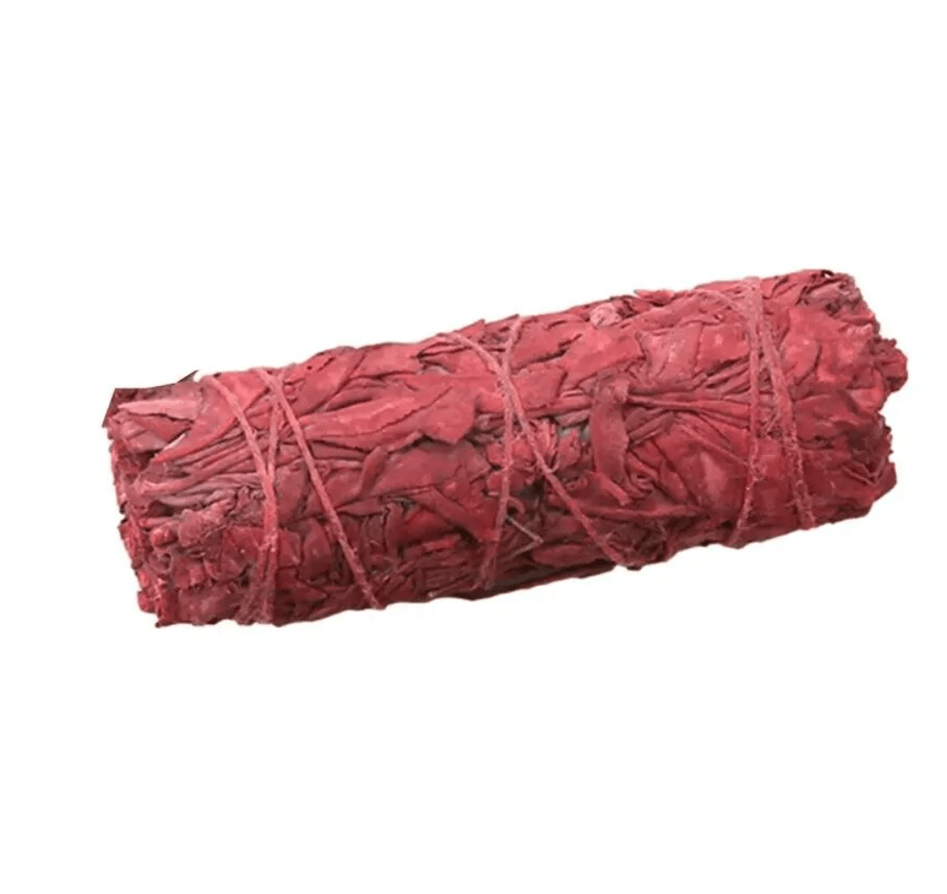 white sage & dragons blood, hand-tied herbal bundle with natural twine — Eternal Spirit