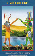 The Anubis Oracle card unveiling the deck's spiritual symbolism — Eternal Spirit