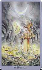 Shadowscapes Tarot card capturing the deck's intuitive artistry — Eternal Spirit