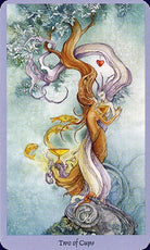 Shadowscapes Tarot card illuminating the deck's rich colour palette — Eternal Spirit